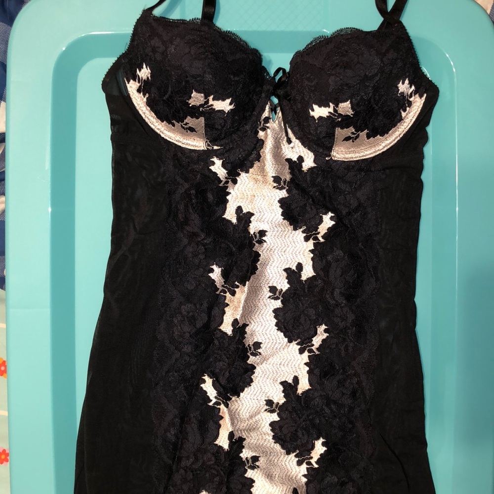 Victoria’s Secret Black and White Slip